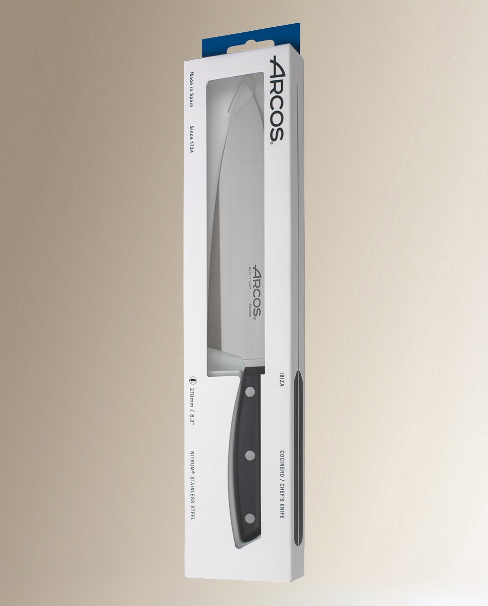 Faca de Cozinha 210 mm Série Ibiza Preto-8