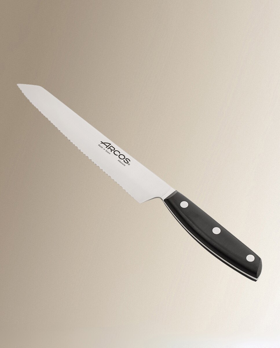Cuchillo panero perlado 200 mm Serie Ibiza de Arcos - Negro Negro-2
