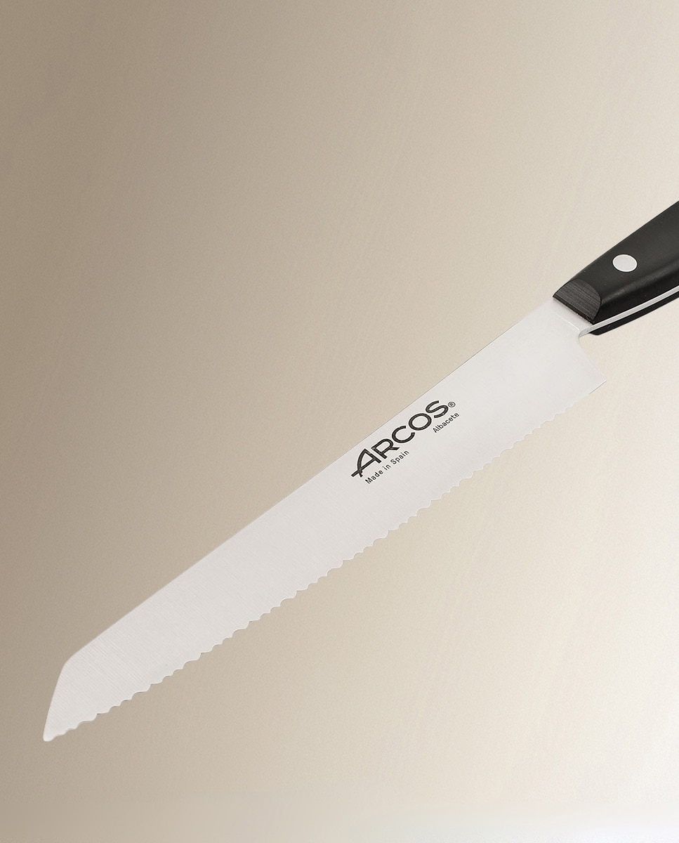 Cuchillo panero perlado 200 mm Serie Ibiza de Arcos - Negro Negro-3