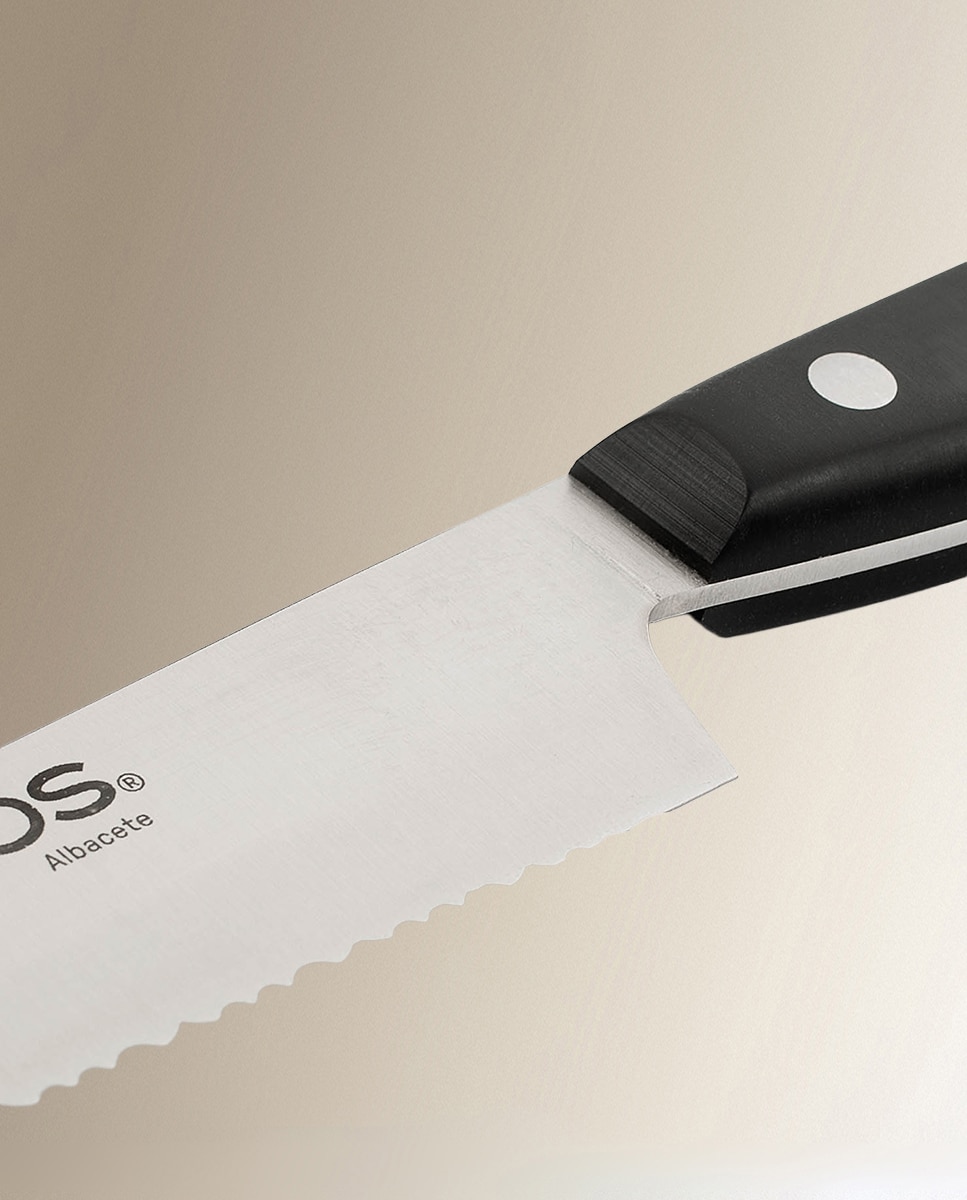 Cuchillo panero perlado 200 mm Serie Ibiza de Arcos - Negro Negro-4