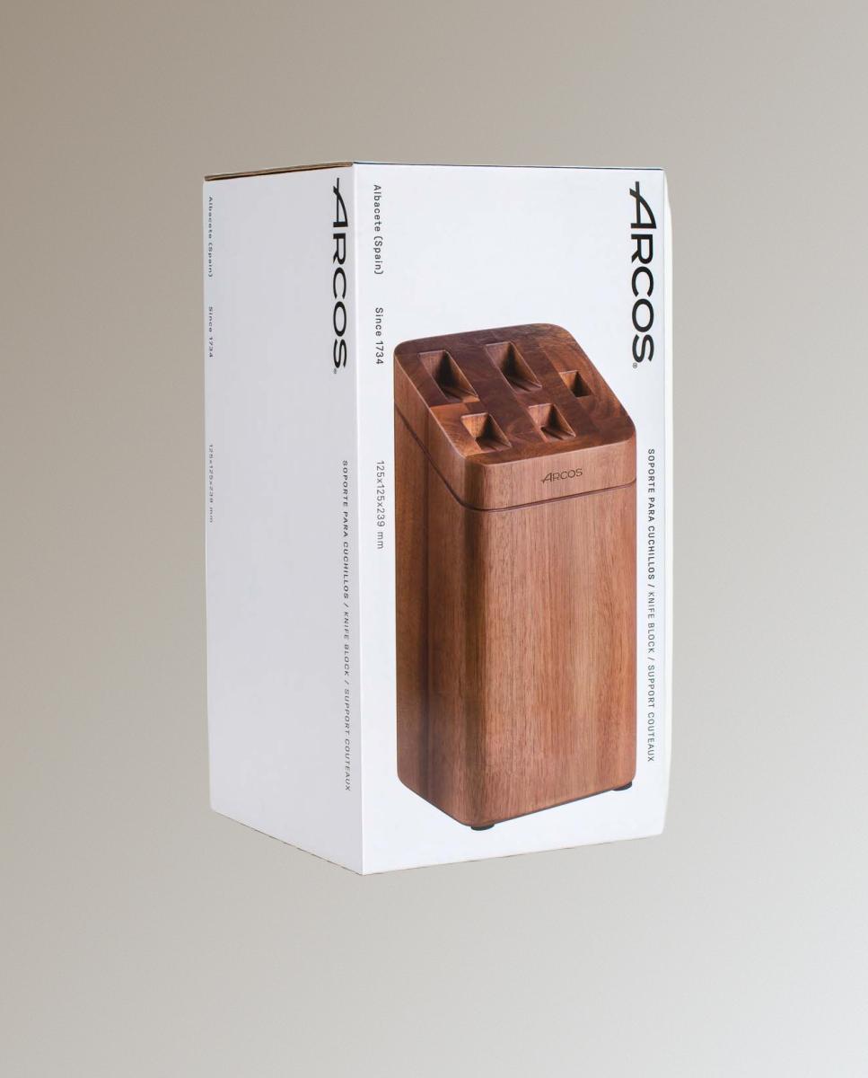 Imagen 4 de Taco de madera para cuchillos Arcos - Negro Negro
