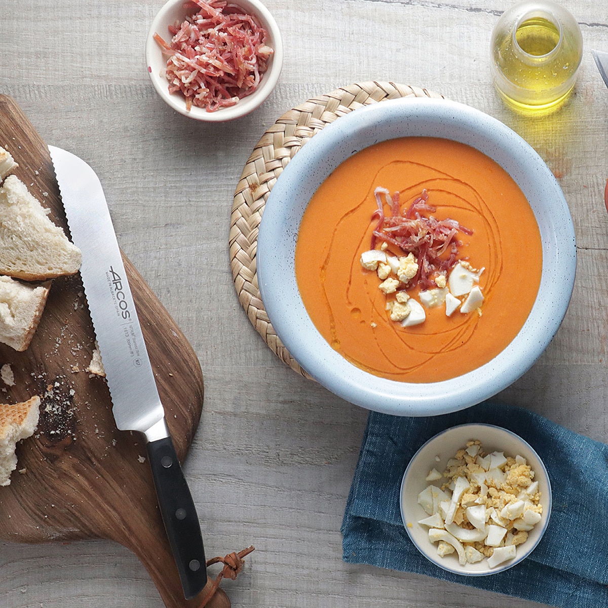 Faca de pão Manhattan Arcos Preto-9