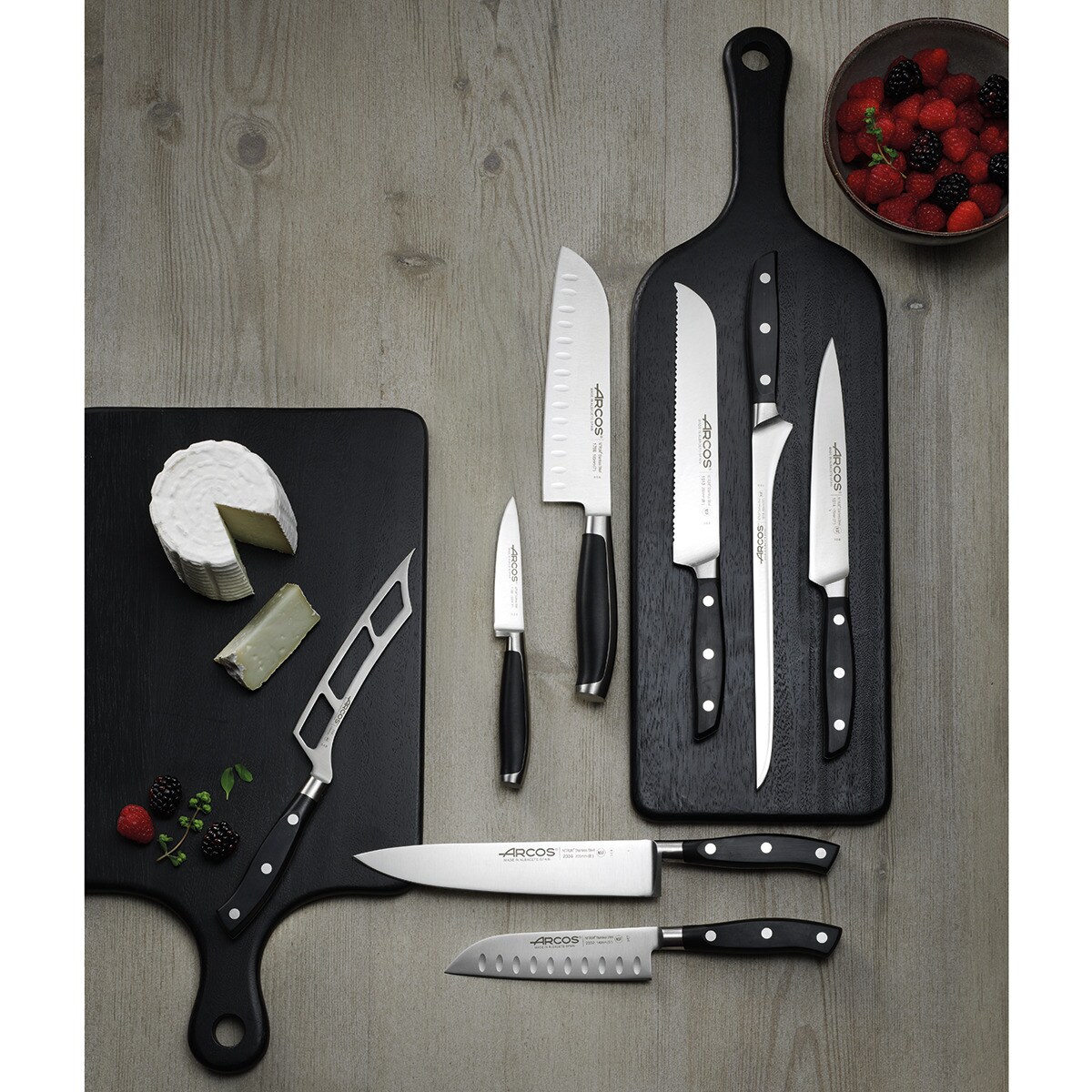 Faca de pão Manhattan Arcos Preto-21