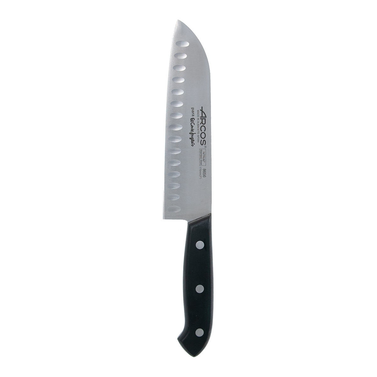 Faca Santoku El Corte Inglés by Arcos Preto-1