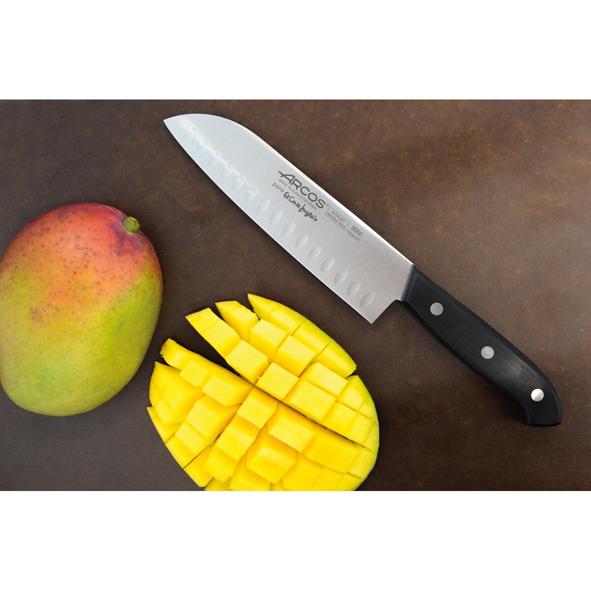 Faca Santoku El Corte Inglés by Arcos Preto-2