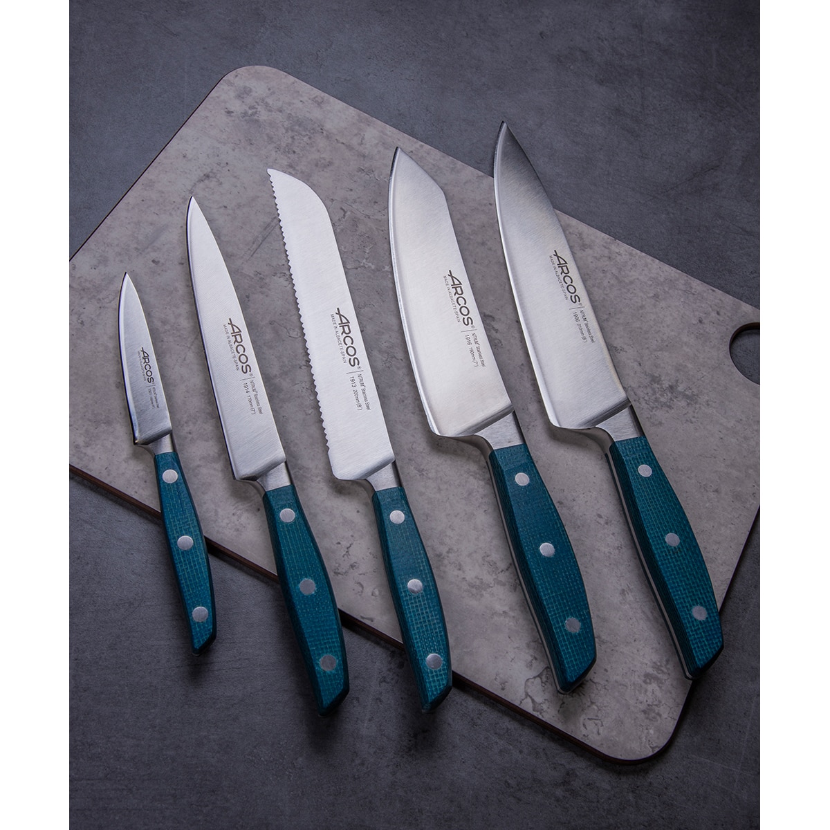 Faca descascadora Brooklyn Arcos Azul-5