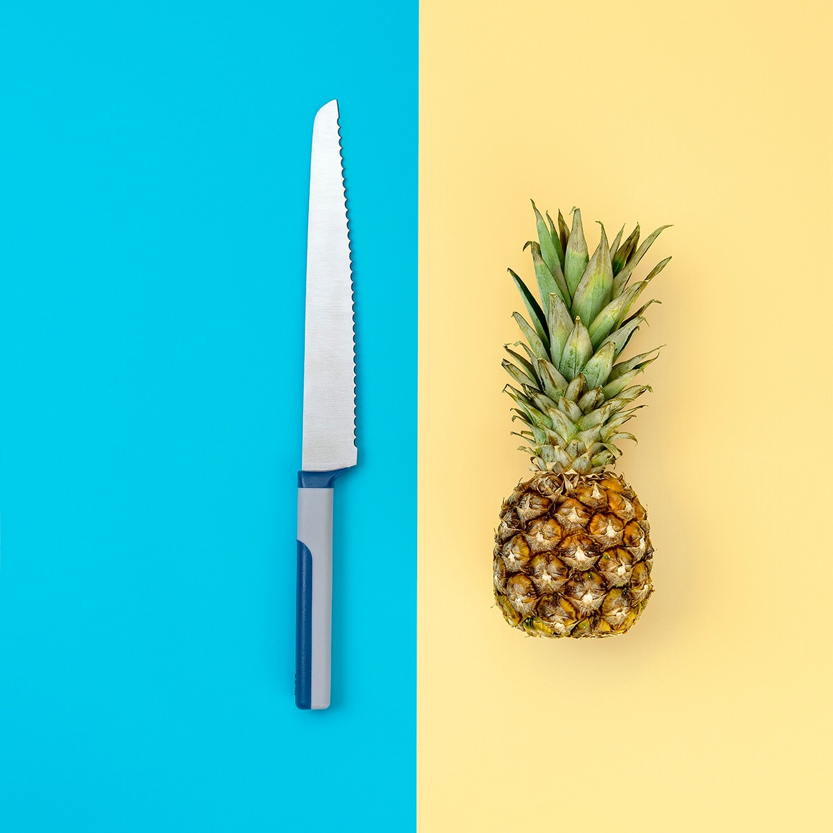 Cuchillo de pan Tasty Gris-5