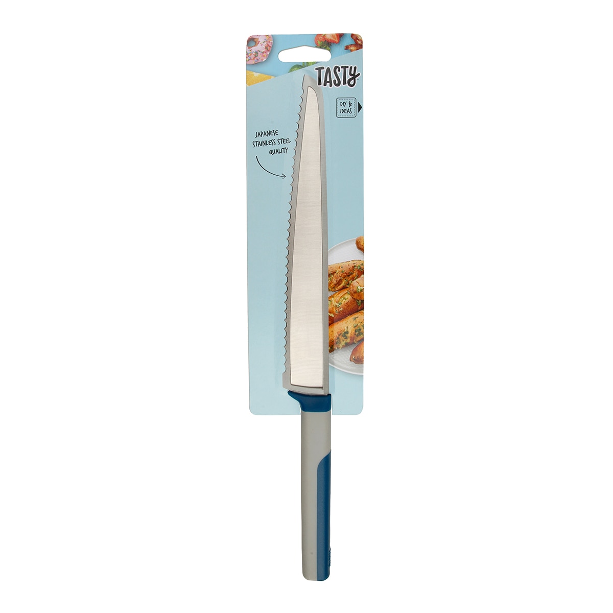 Cuchillo de pan Tasty Gris-7