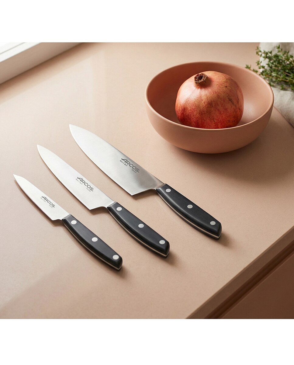 Faca de Cozinha 160 mm Série Ibiza Preto-6