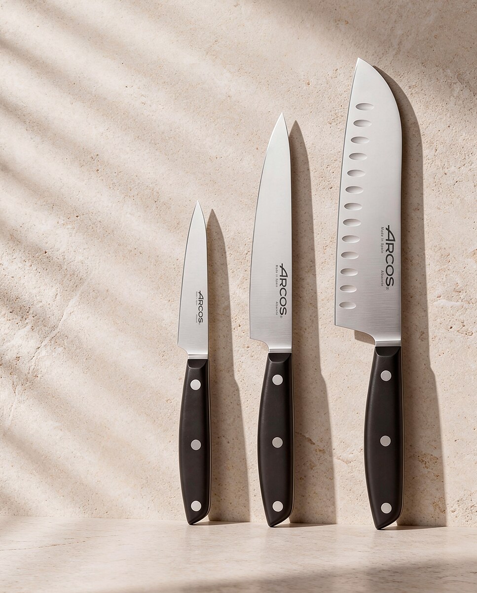 Faca de Cozinha 160 mm Série Ibiza Preto-7
