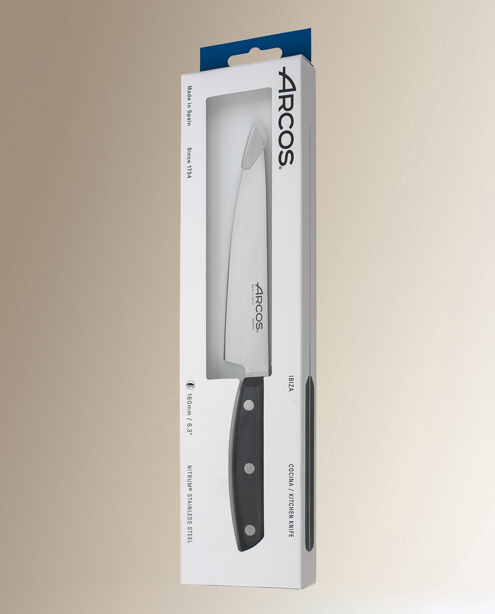 Faca de Cozinha 160 mm Série Ibiza Preto-8