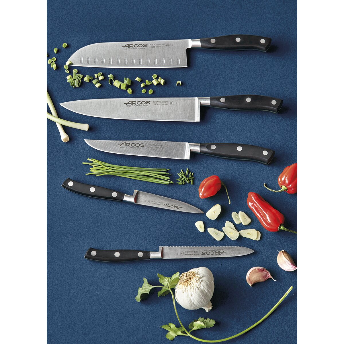 Faca Santoku Riviera Arcos 7