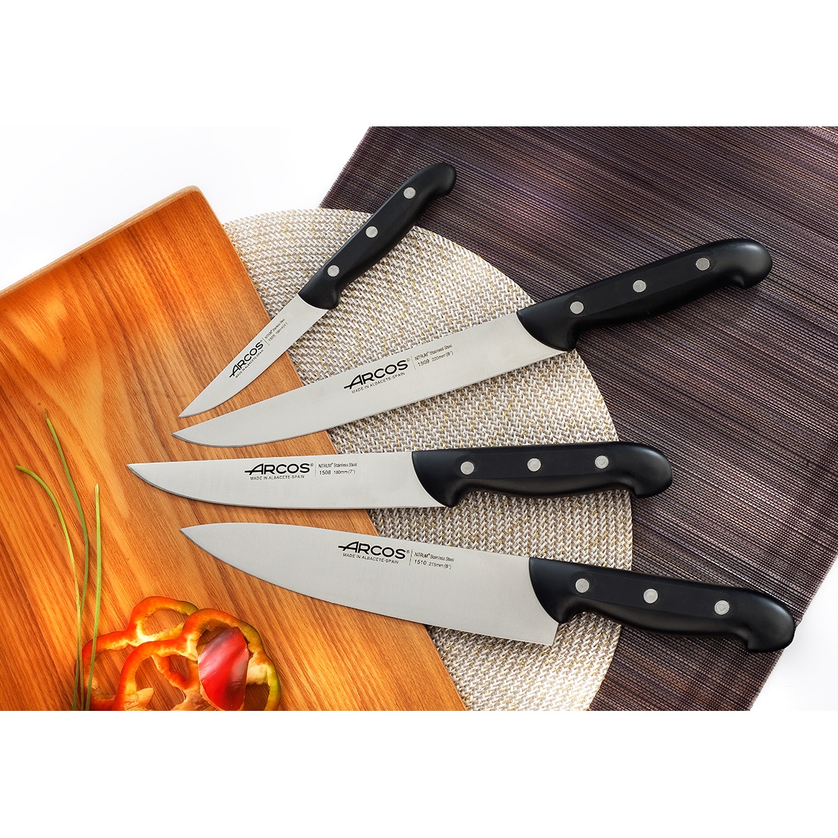 Faca de cozinha Maître Arcos Preto-10