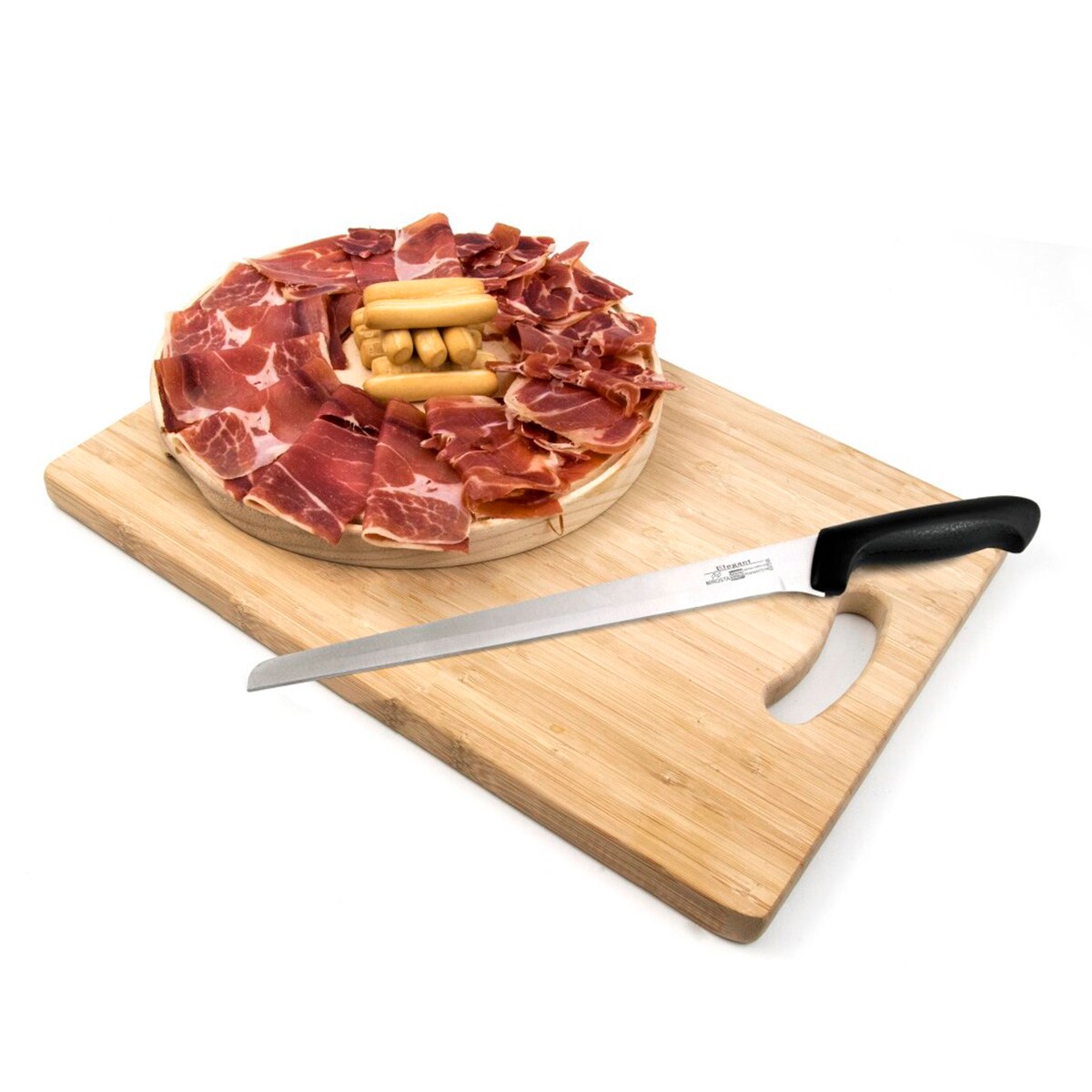 Cuchillo jamonero Nirosta Negro-2