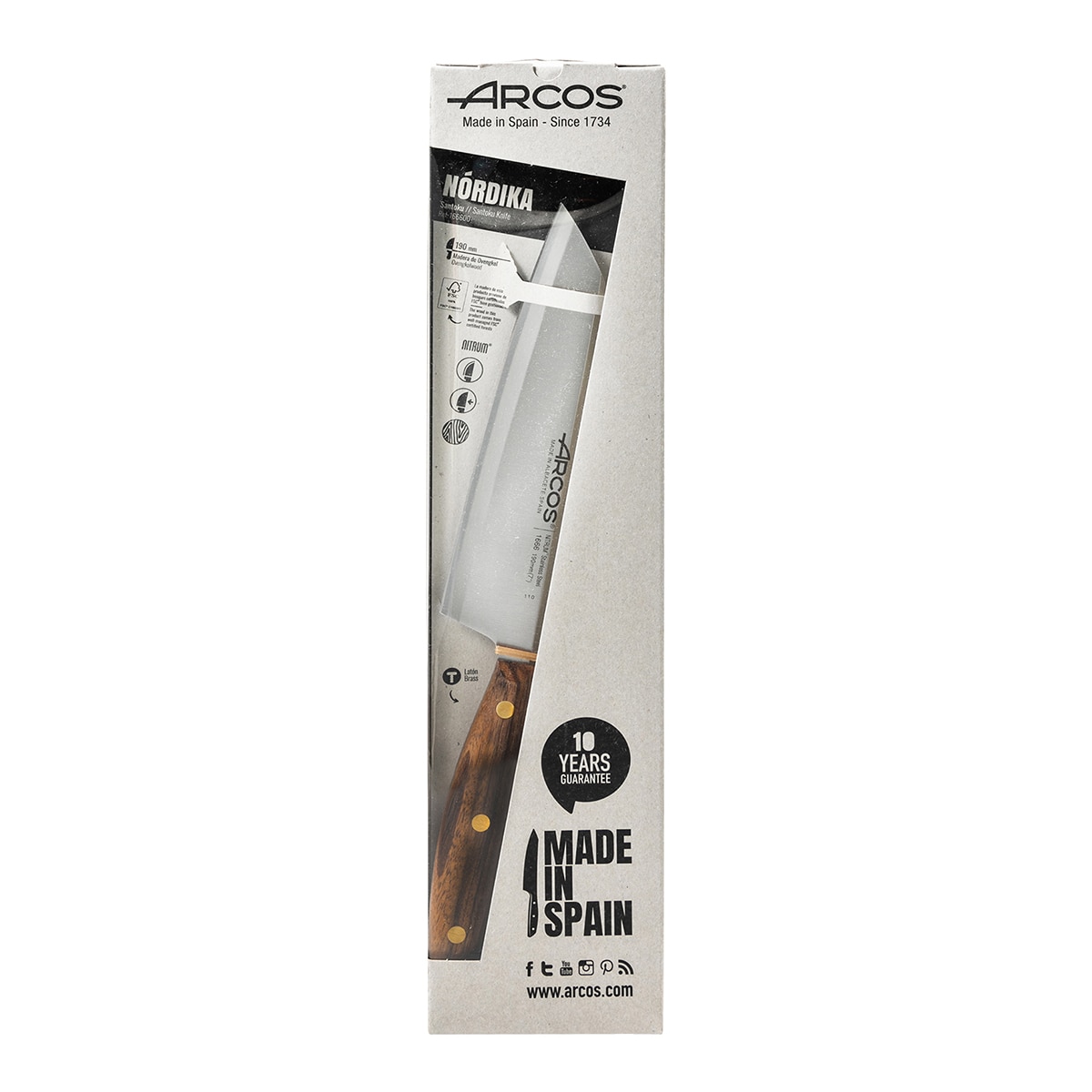 Faca Santoku Nórdika Natural-2