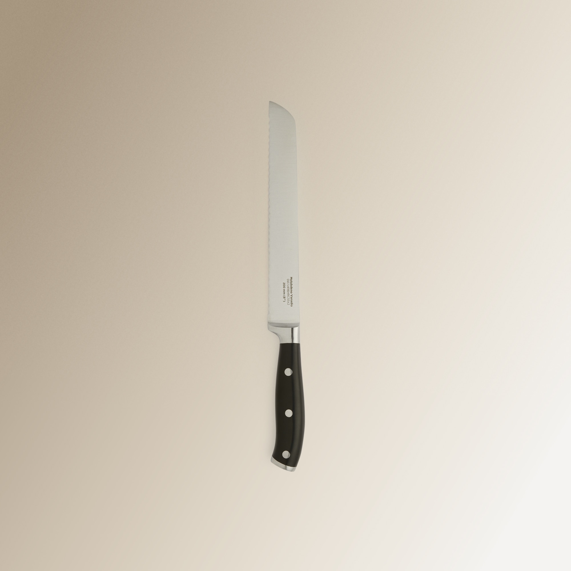 Faca de pão Heroline Preto-1