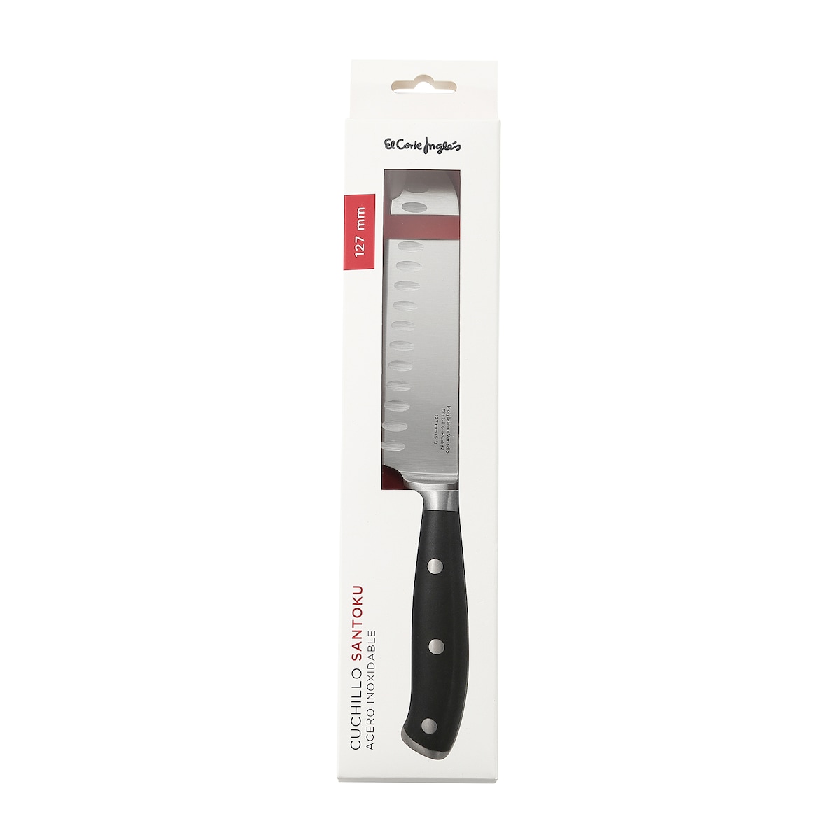 Cuchillo Santoku Heroline El Corte Inglés Negro-4