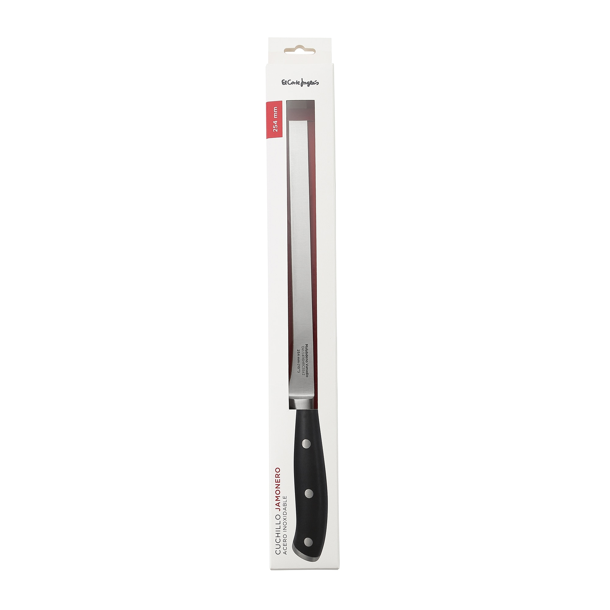 Cuchillo Jamonero Heroline El Corte Inglés Negro-4