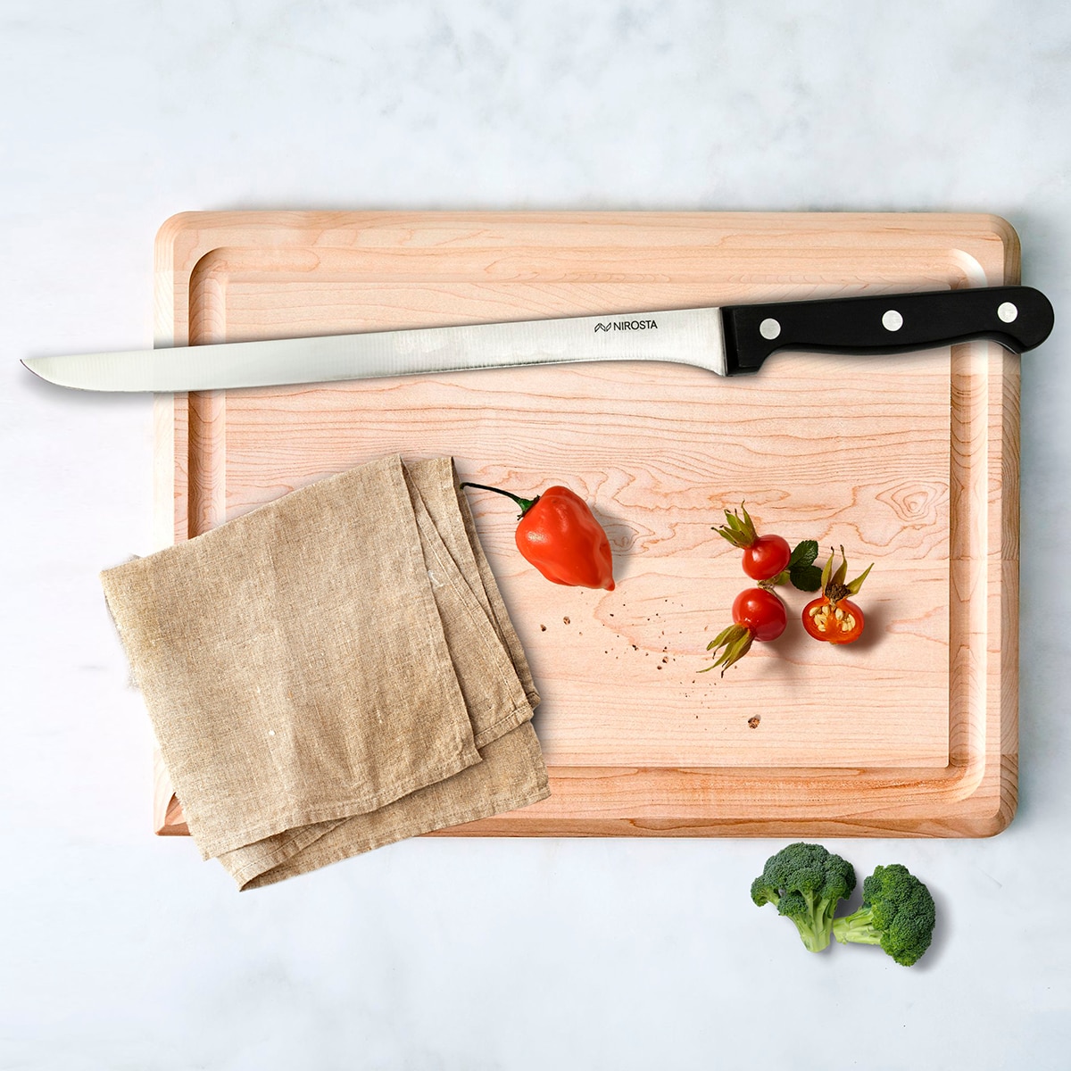 Cuchillo jamonero Fackelmann Acero-3