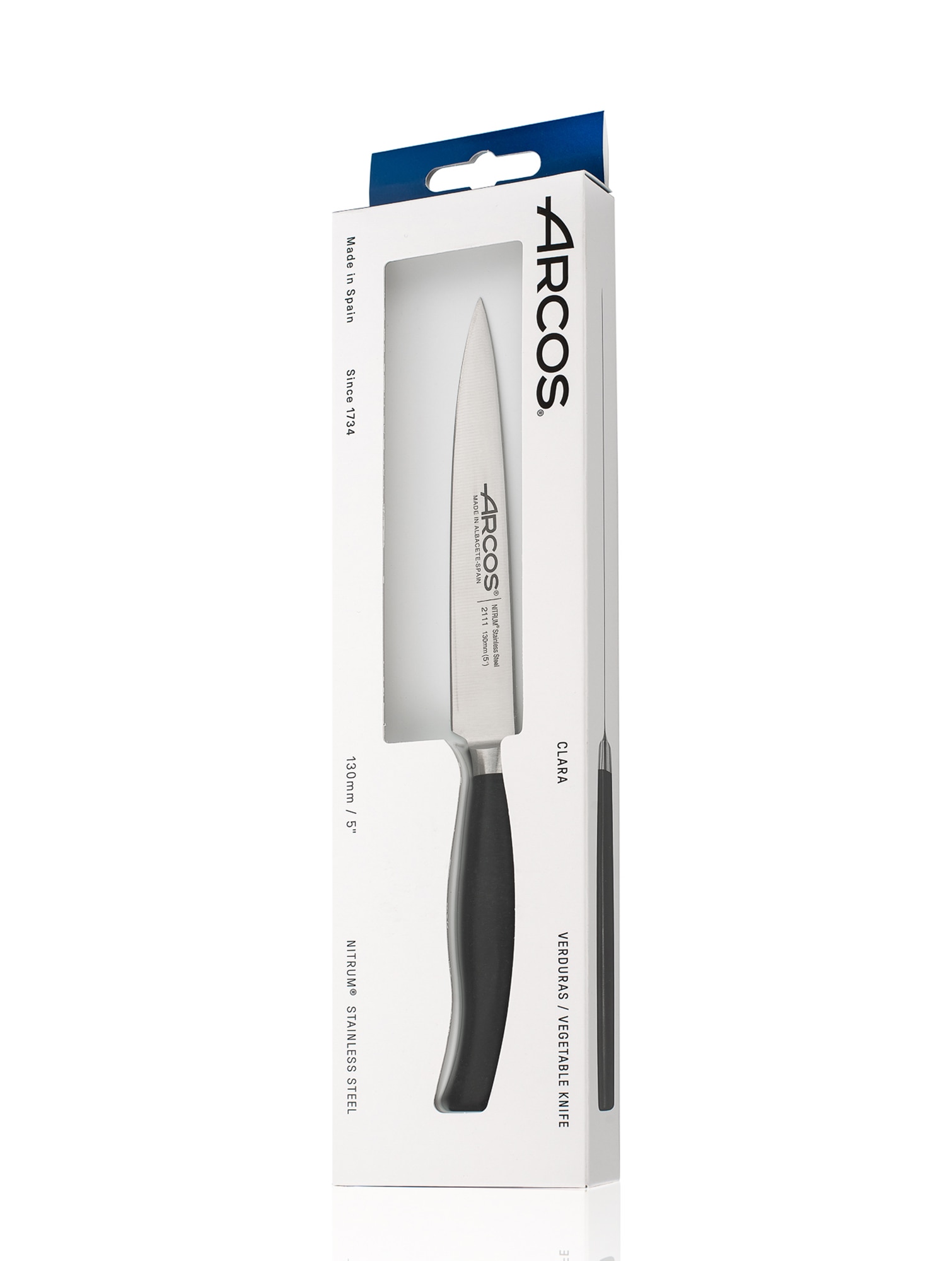 Cuchillo de verduras Clara Arcos Negro-2