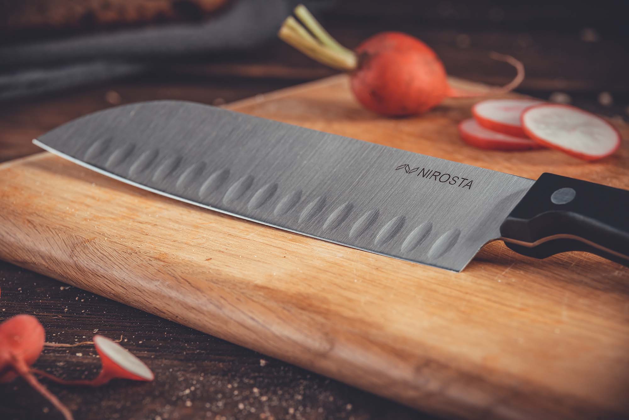 Cuchillo Santoku Mega Nirosta 6