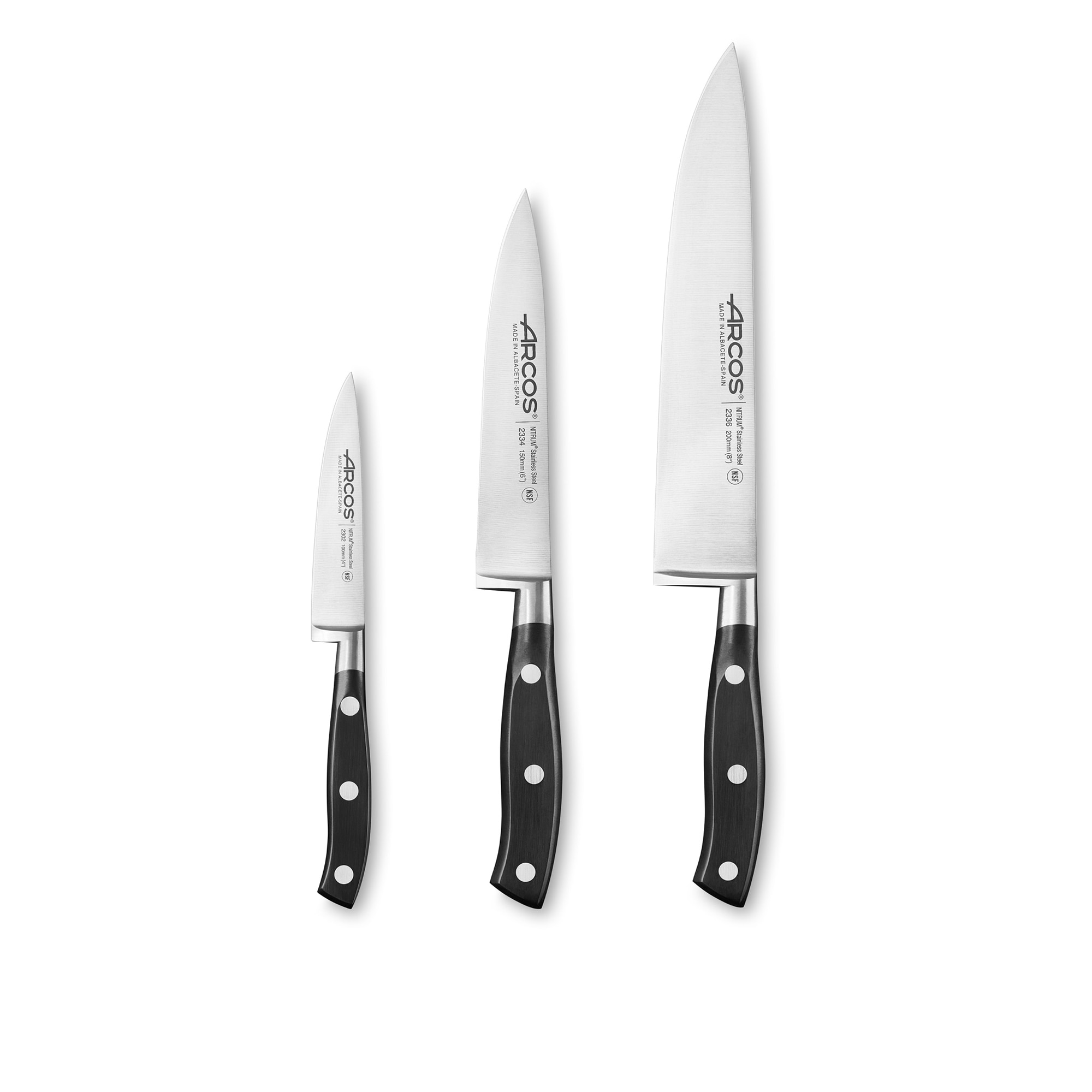 Conjunto de Cozinha de 3 Peças Riviera Aço-1