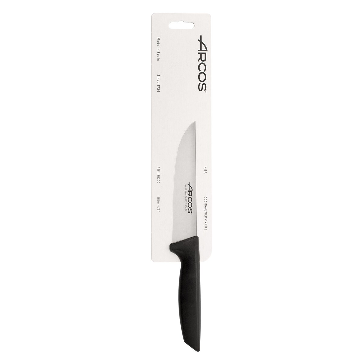 Cuchillo de cocina Niza Arcos Negro-5