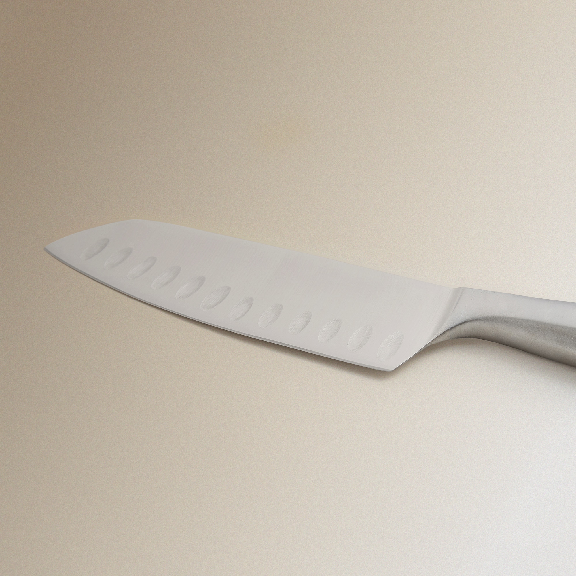 Faca Santoku Monobloco Aço-2