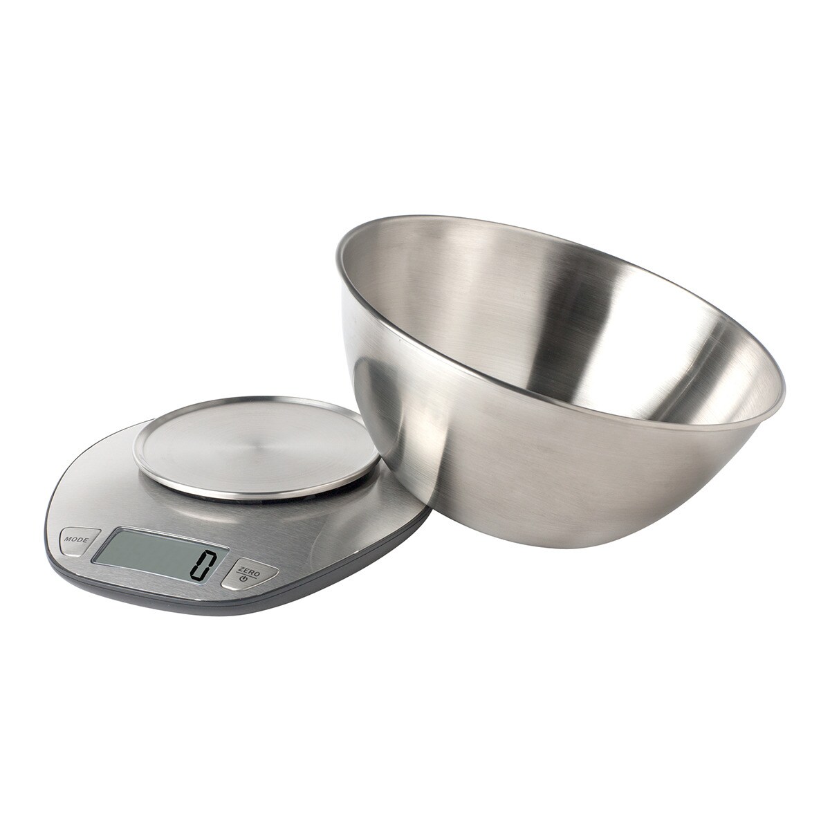 Balanza de cocina con bowl Inox El Corte Inglés Acero-3