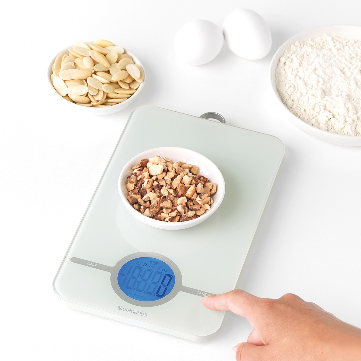 Balança de cozinha digital Tasty+ Cinzento-claro-2