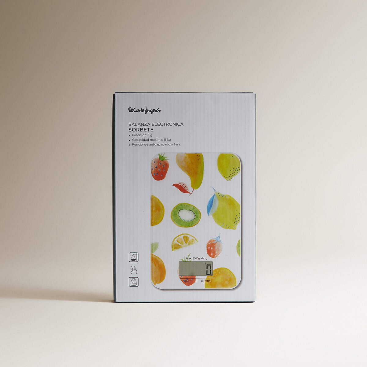 Báscula de cocina digital Frutas El Corte Inglés · El Corte Inglés