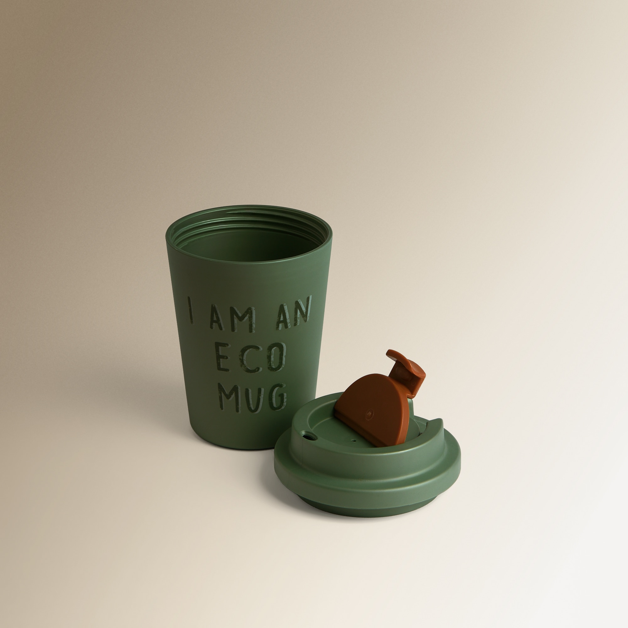 Caneca Eco Save The Planet Verde-3