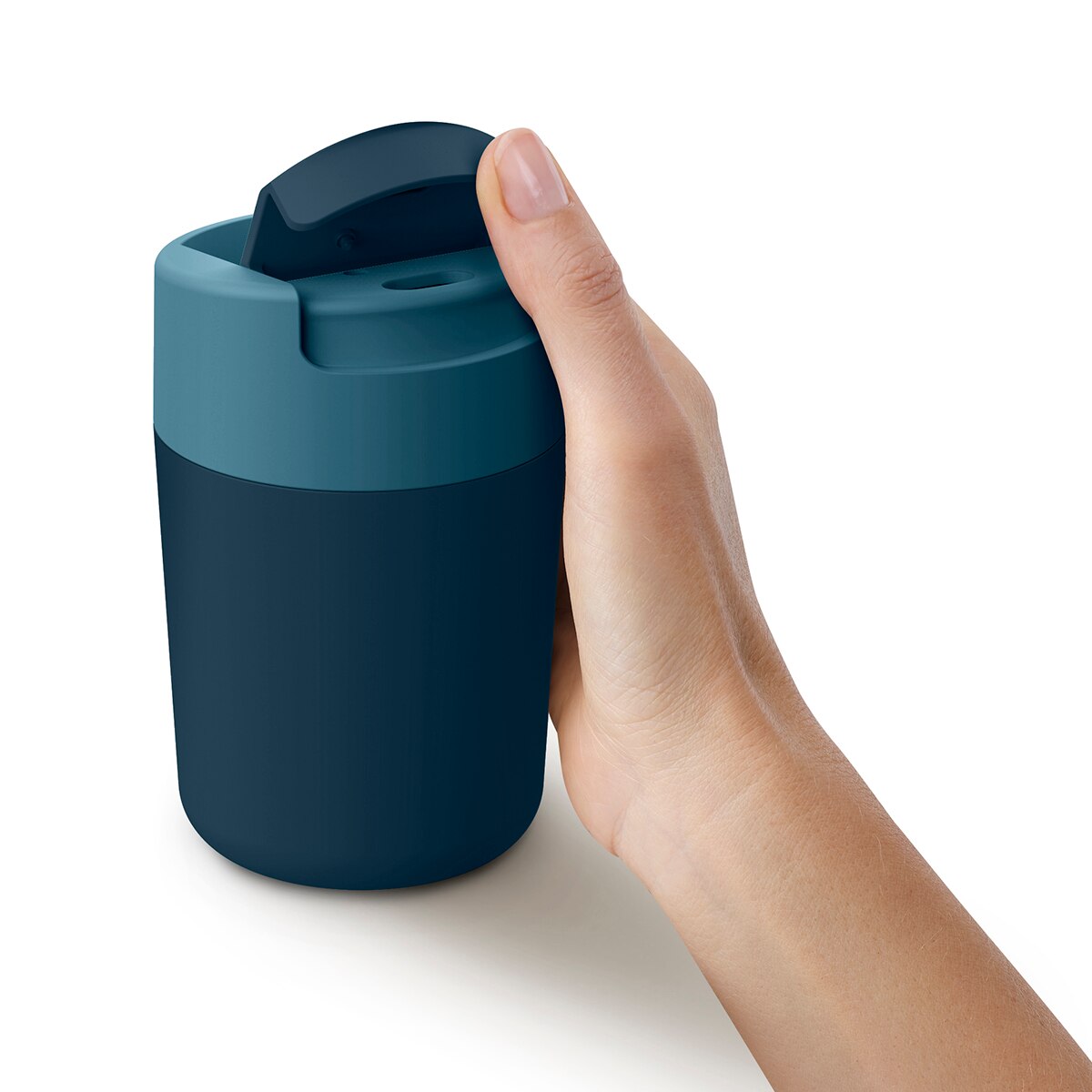 Taza mug para llevar con tapa abatible SippTM Joseph Joseph - Azul Azul-4