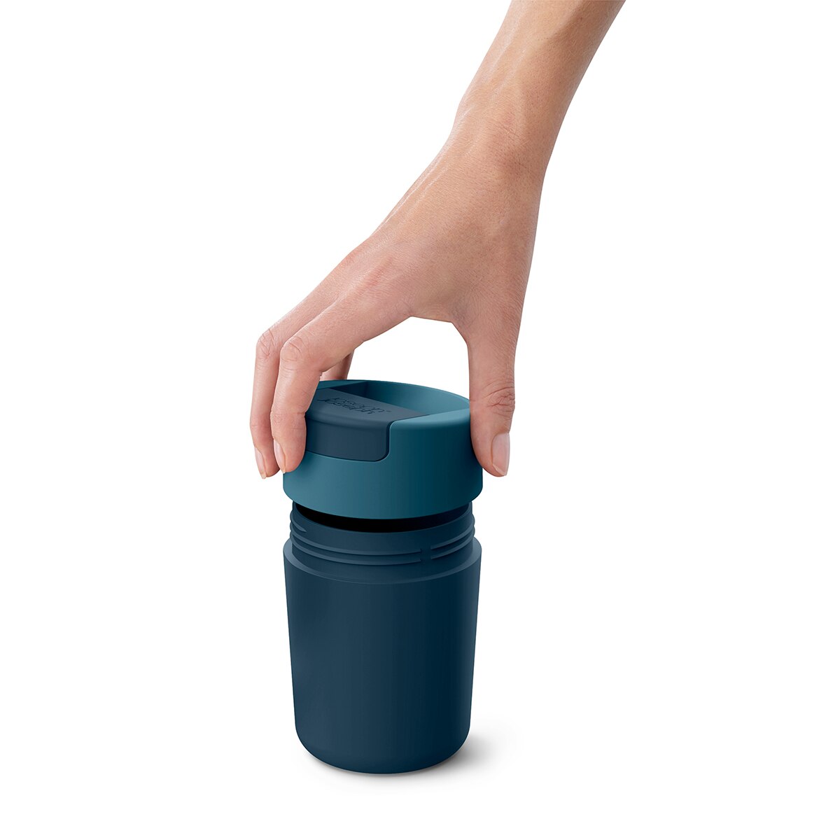 Taza mug para llevar con tapa abatible SippTM Joseph Joseph - Azul Azul-5