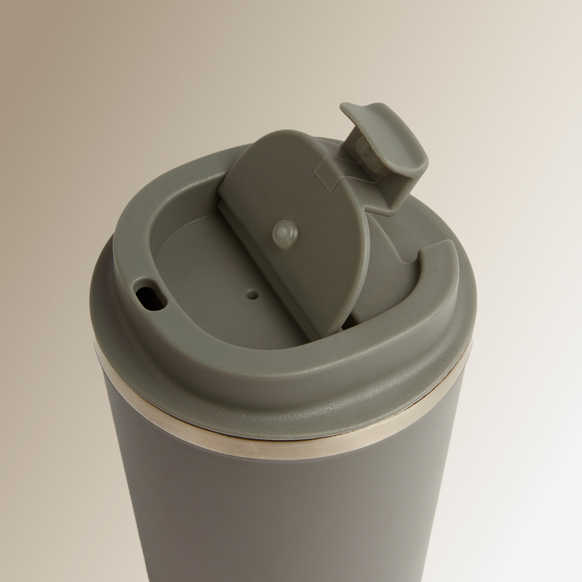 Caneca Térmica de Aço A Day in Life Cinzento-2