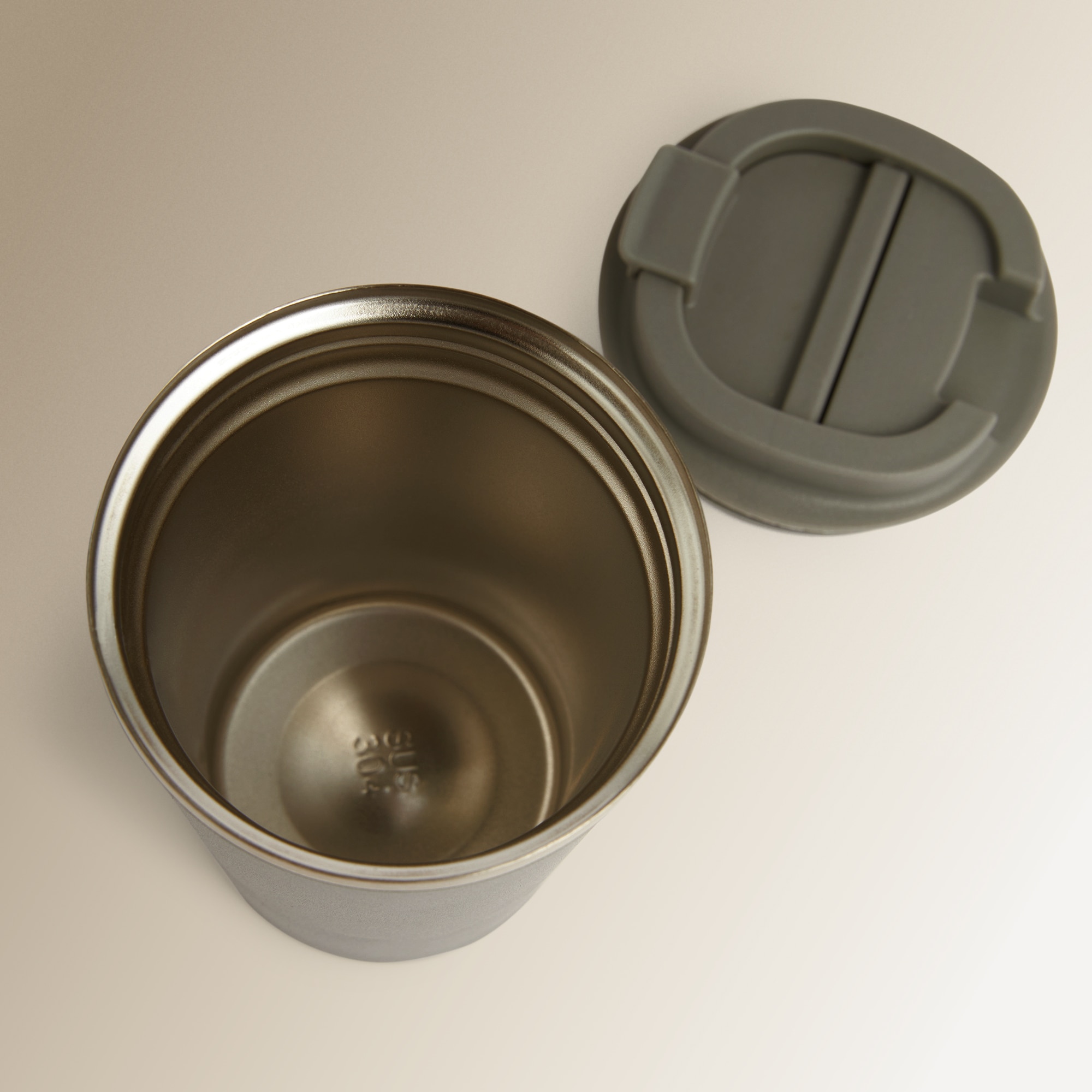 Caneca Térmica de Aço A Day in Life Cinzento-3