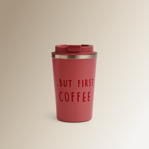 Mug térmico doble pared But First El Corte Inglés