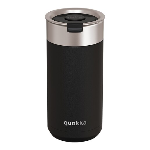 Mug térmico acero inoxidable Carbon Black Quokka
