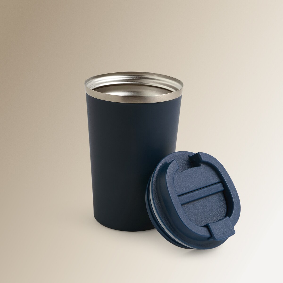 Mug térmico de doble pared A Day El Corte Inglés Azul-2