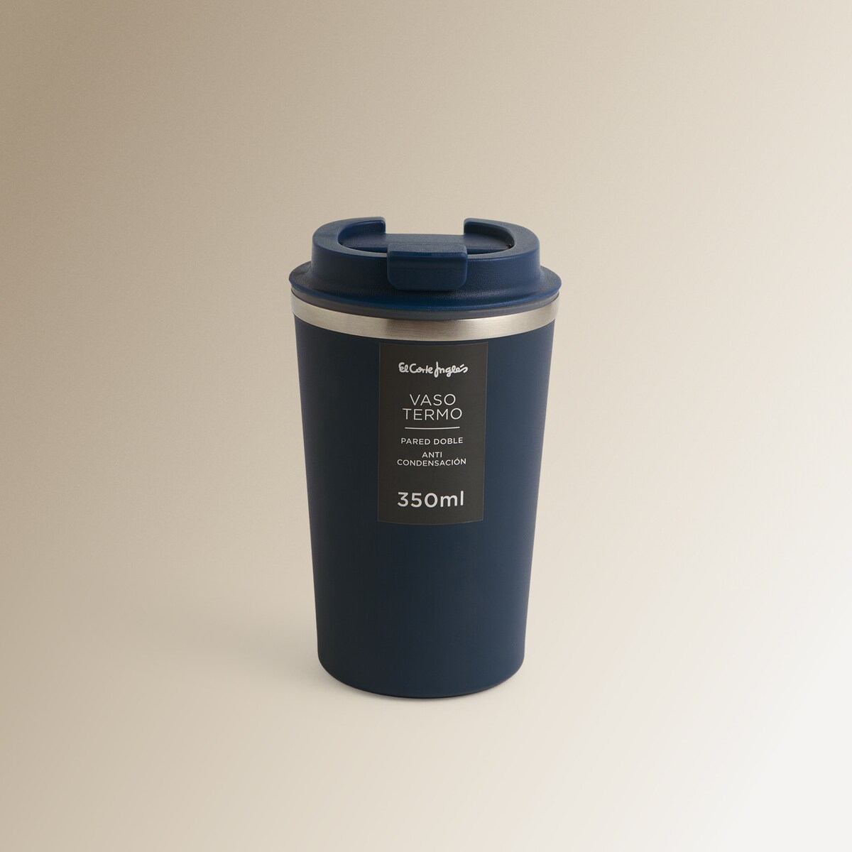 Mug térmico de doble pared A Day El Corte Inglés Azul-5