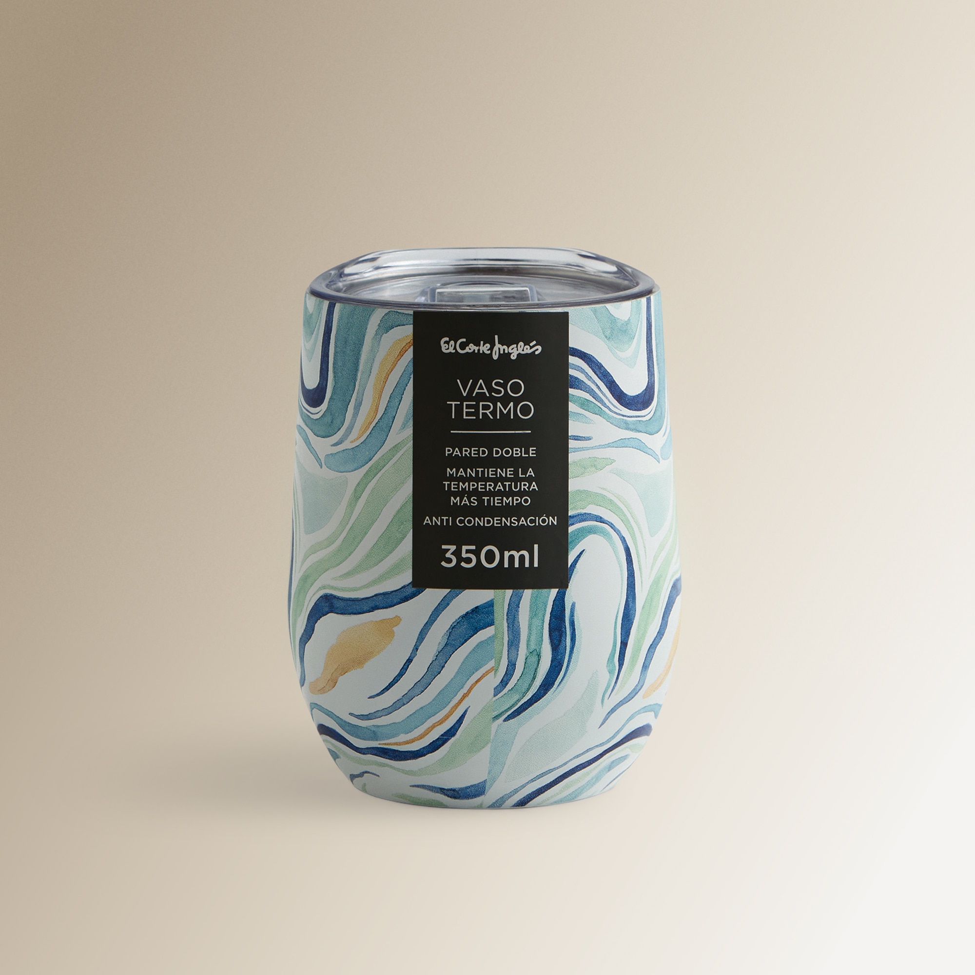 Caneca Térmica Marble Multicolor-5