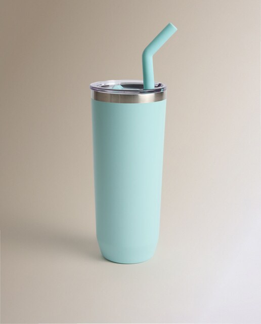 Mug con pajita