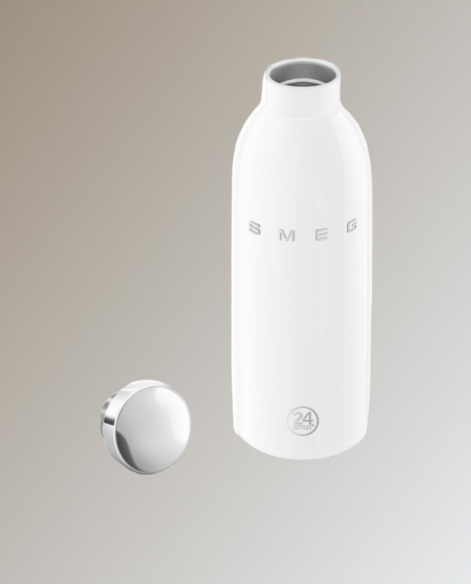 Botella c/aislamiento térmico blanca Clima Smeg - Blanco Blanco-5