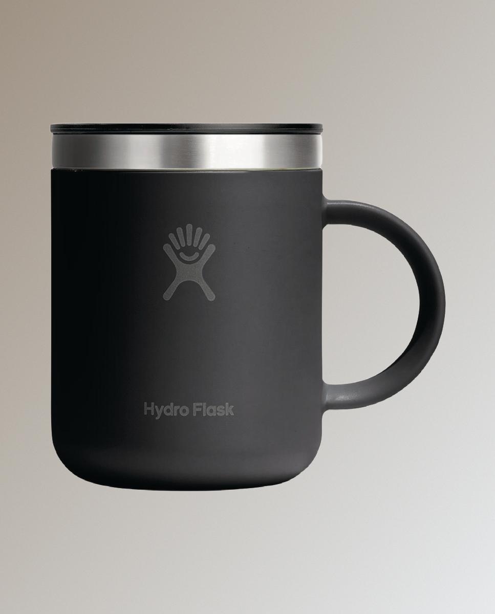 Caneca com Tampa 350 ml - Preto Preto-5