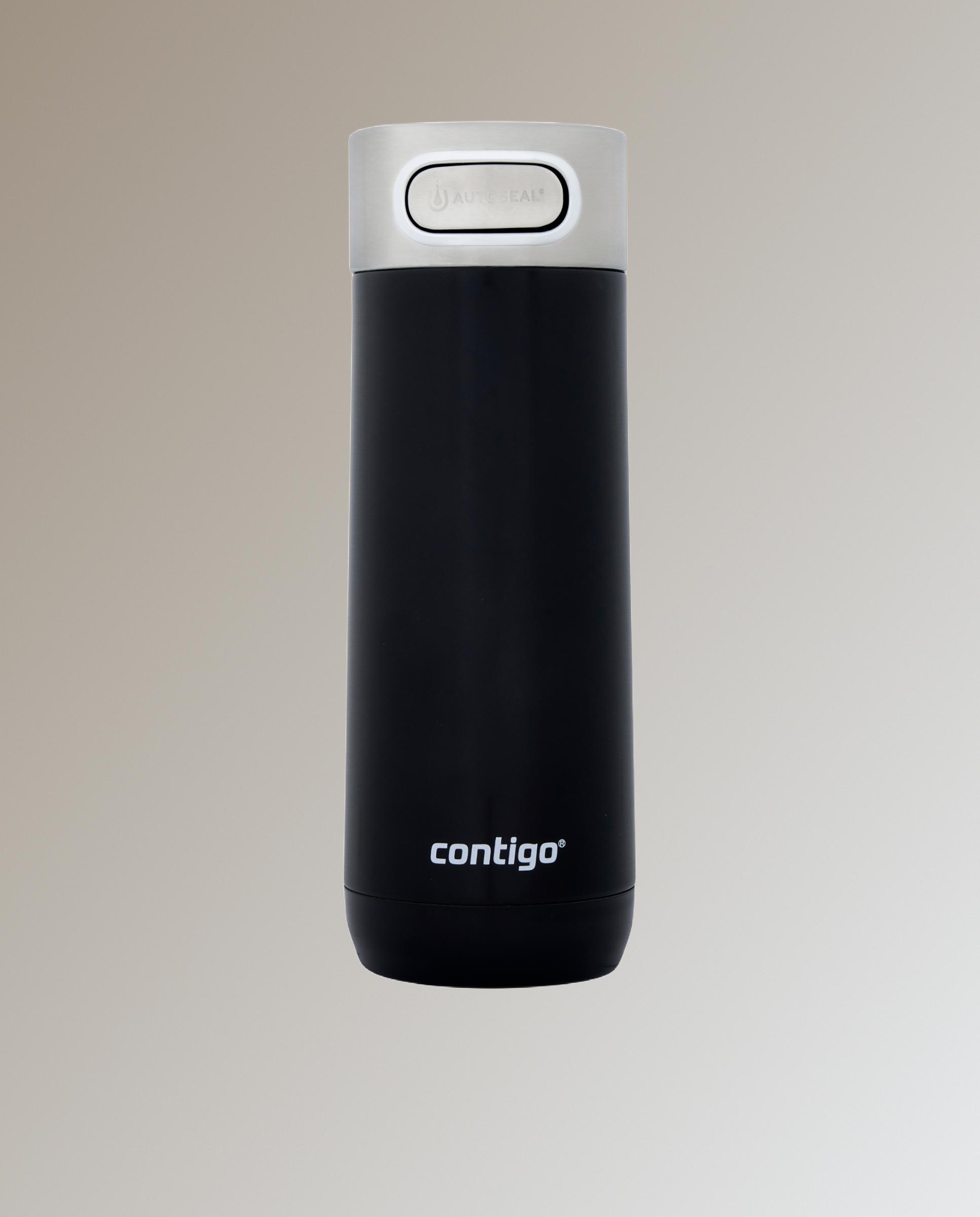 Imagen 0 de Taza térmica acero inoxidable 470 ml Licorice Luxe Autoseal Contigo Negro