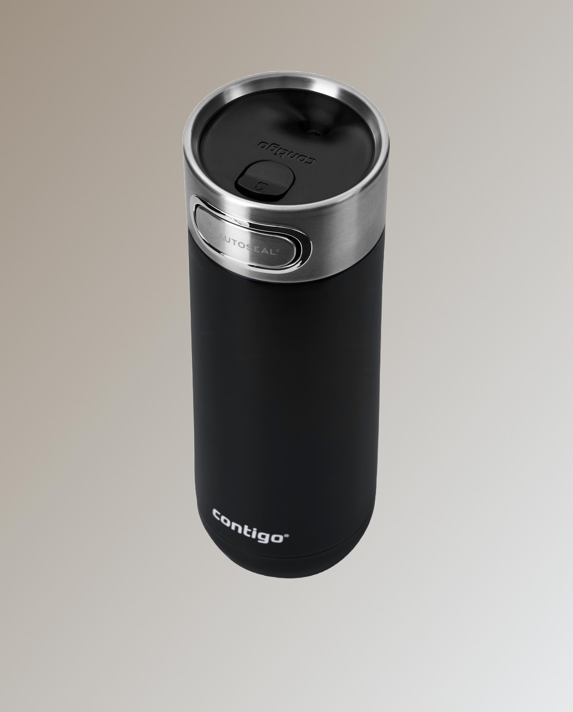 Taza térmica acero inoxidable 470 ml Licorice Luxe Autoseal Contigo - Negro Negro-4