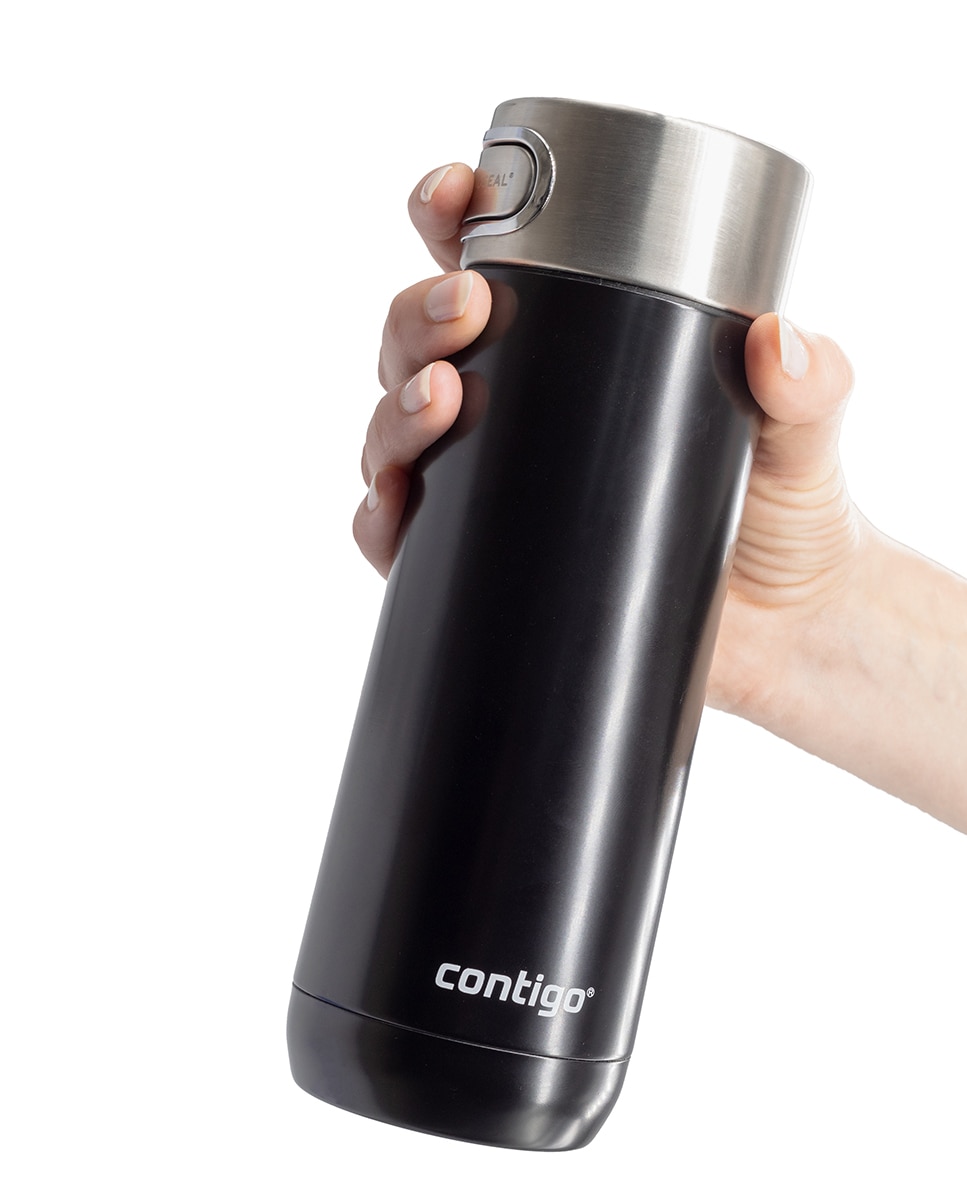 Taza térmica acero inoxidable 470 ml Licorice Luxe Autoseal Contigo - Negro Negro-7