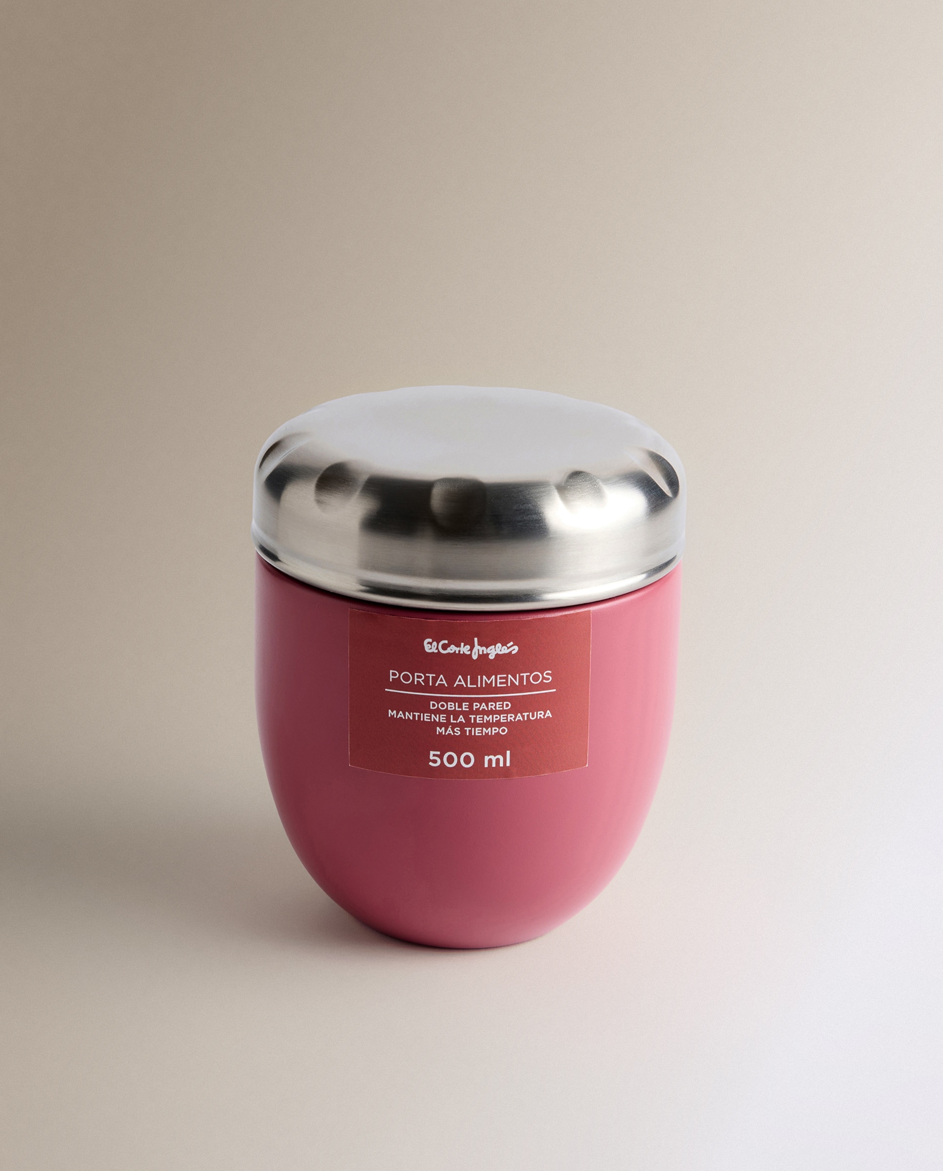 Termo para alimentos sólidos Rosa-3