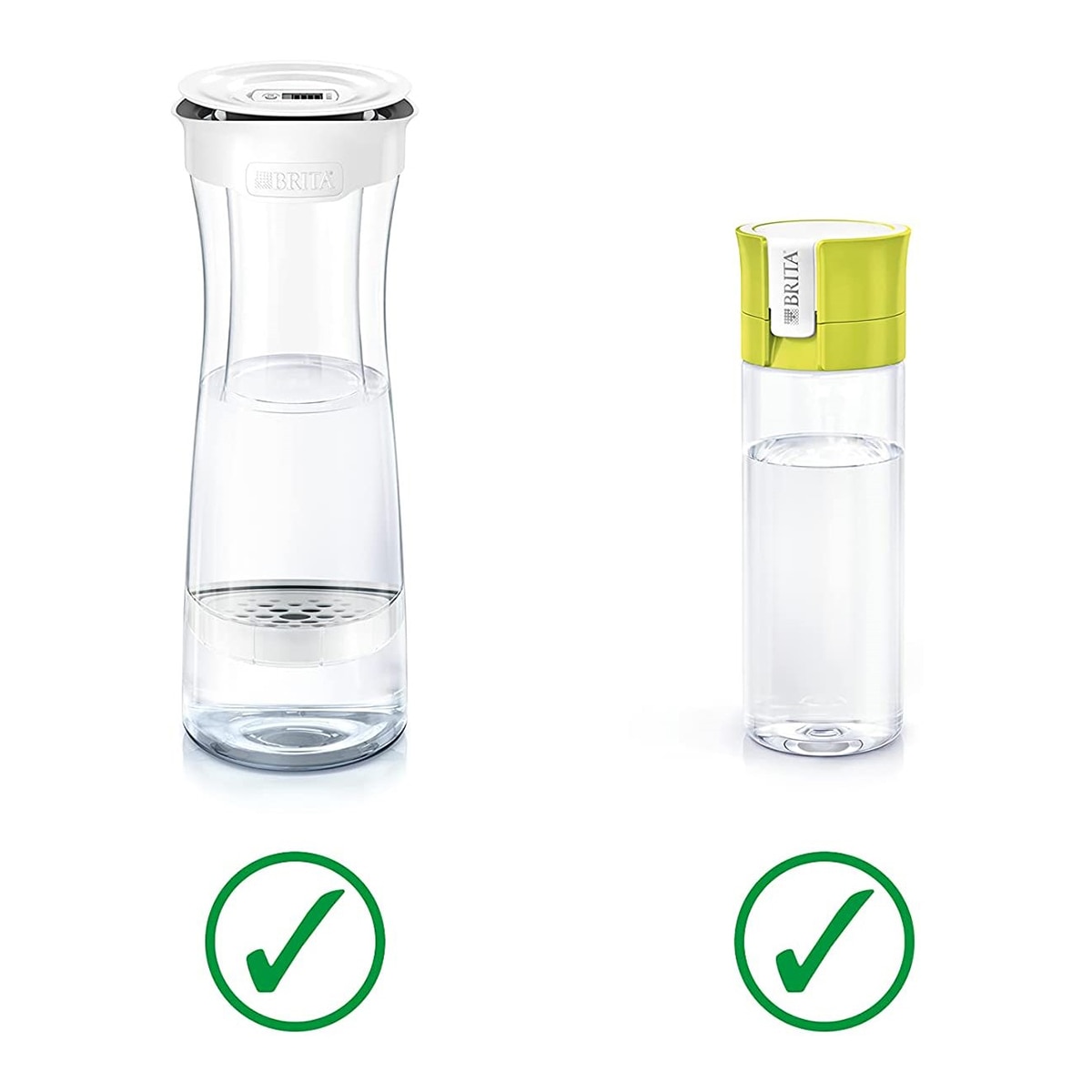 Pack de 3 filtros para garrafa filtrante Microdisc Branco-11