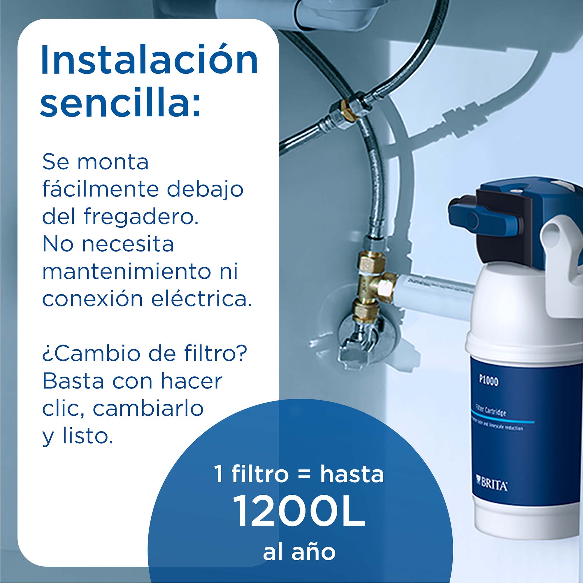 Sistema Filtrante de Água Pia Mypure P1 Branco-6